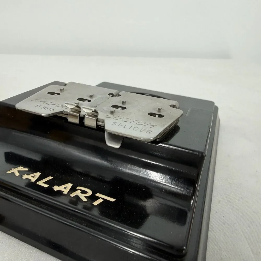 Vintage Kalart Custom 8 Splicer S-4 for 8mm Film Movie Film Cement Tape USA Box